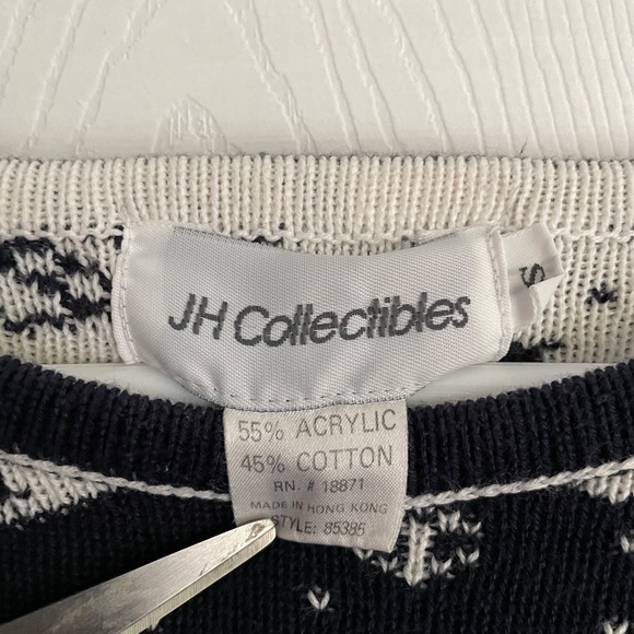 Vintage Nautical Flag Sweater - JH Collectibles - Picture 3 of 5